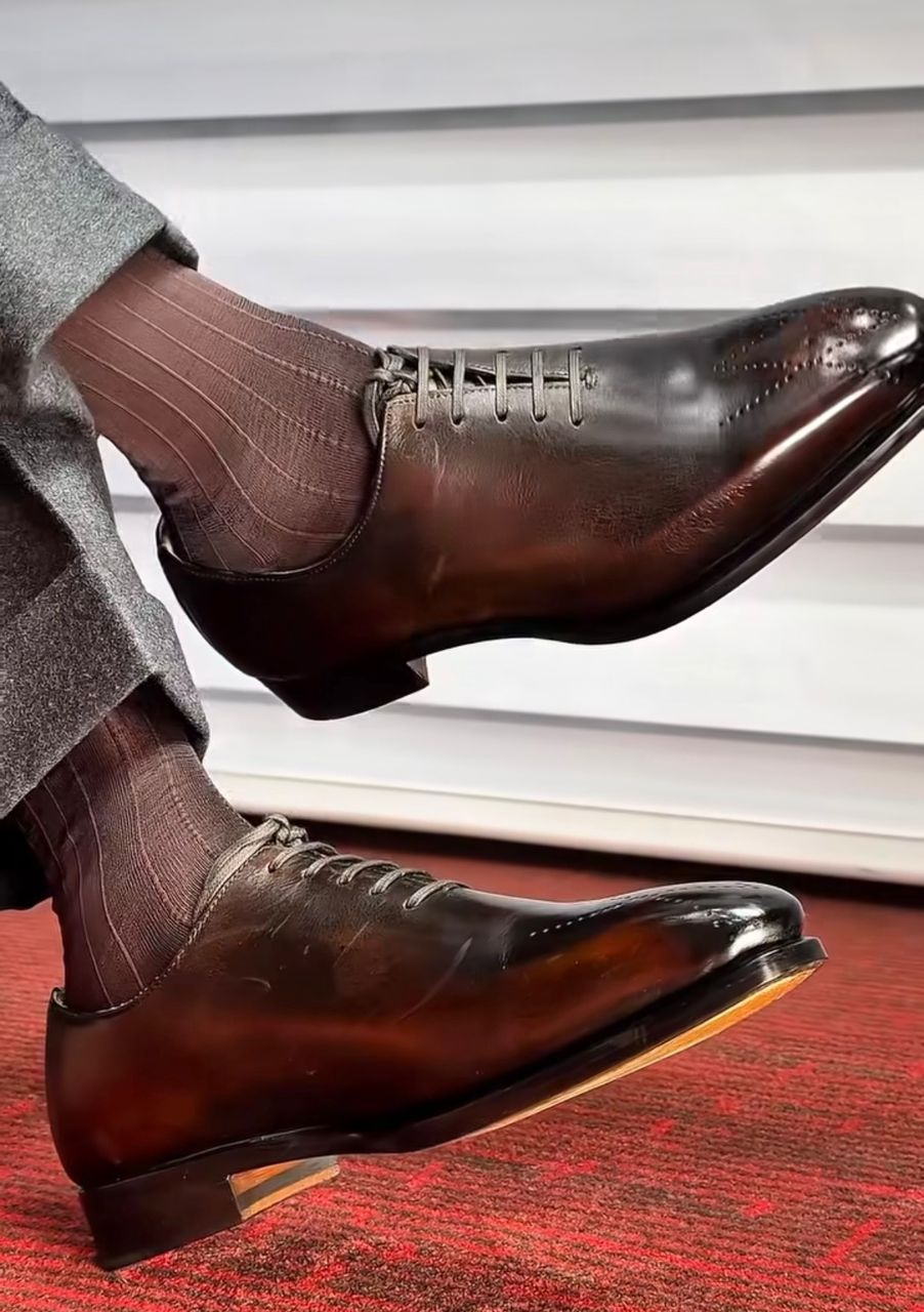 Chaussures homme luxe derby oxford